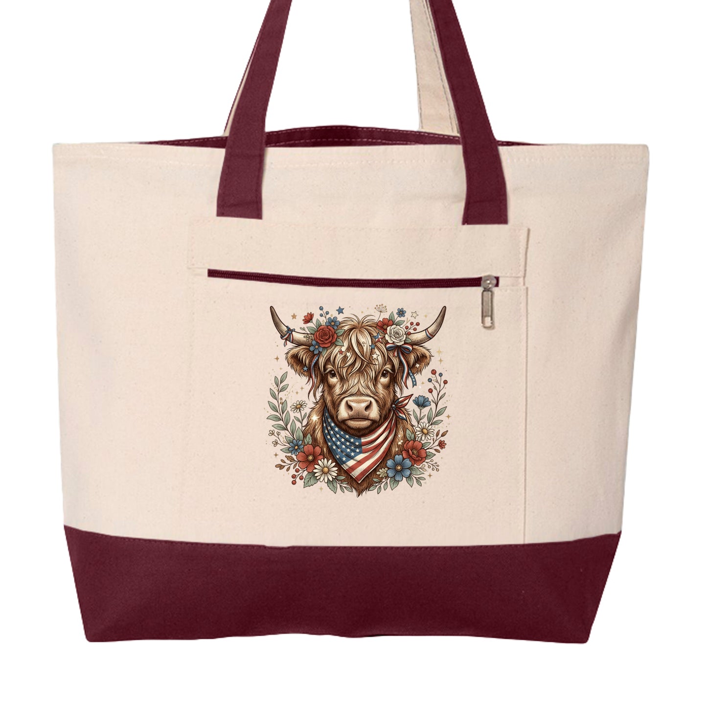 Natural/ Maroon - Q1300 - FRONT