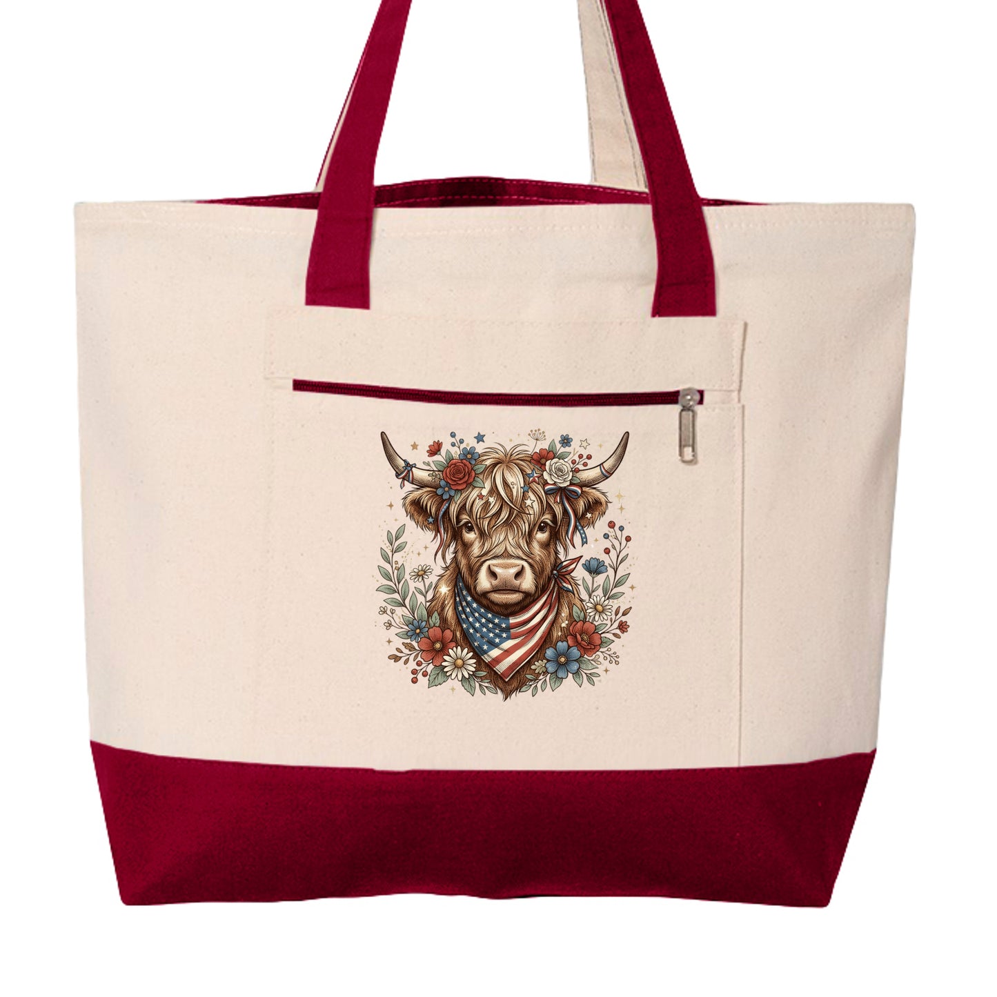 Natural/ Red - Q1300 - FRONT