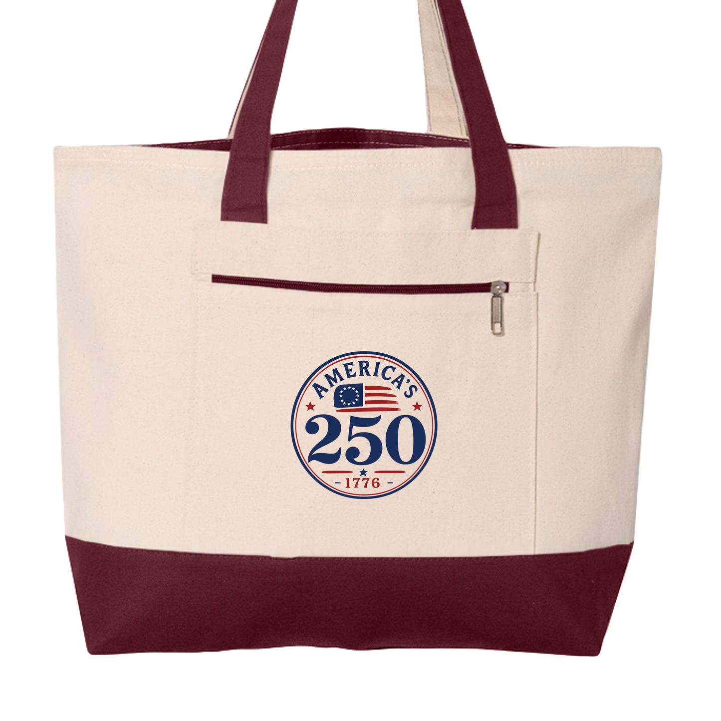 Natural/ Maroon - Q1300 - FRONT
