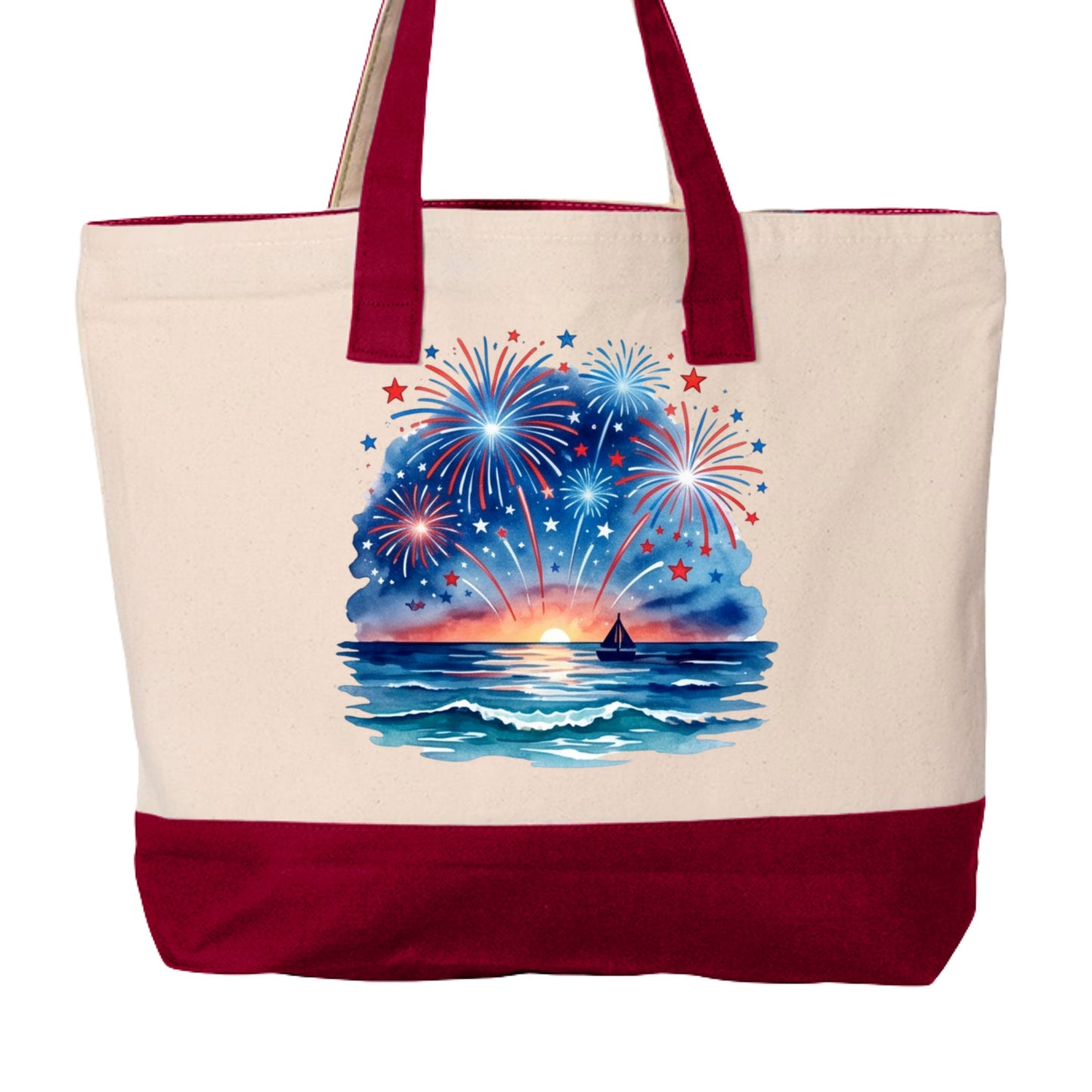Natural/ Red - Q1300 - BACK