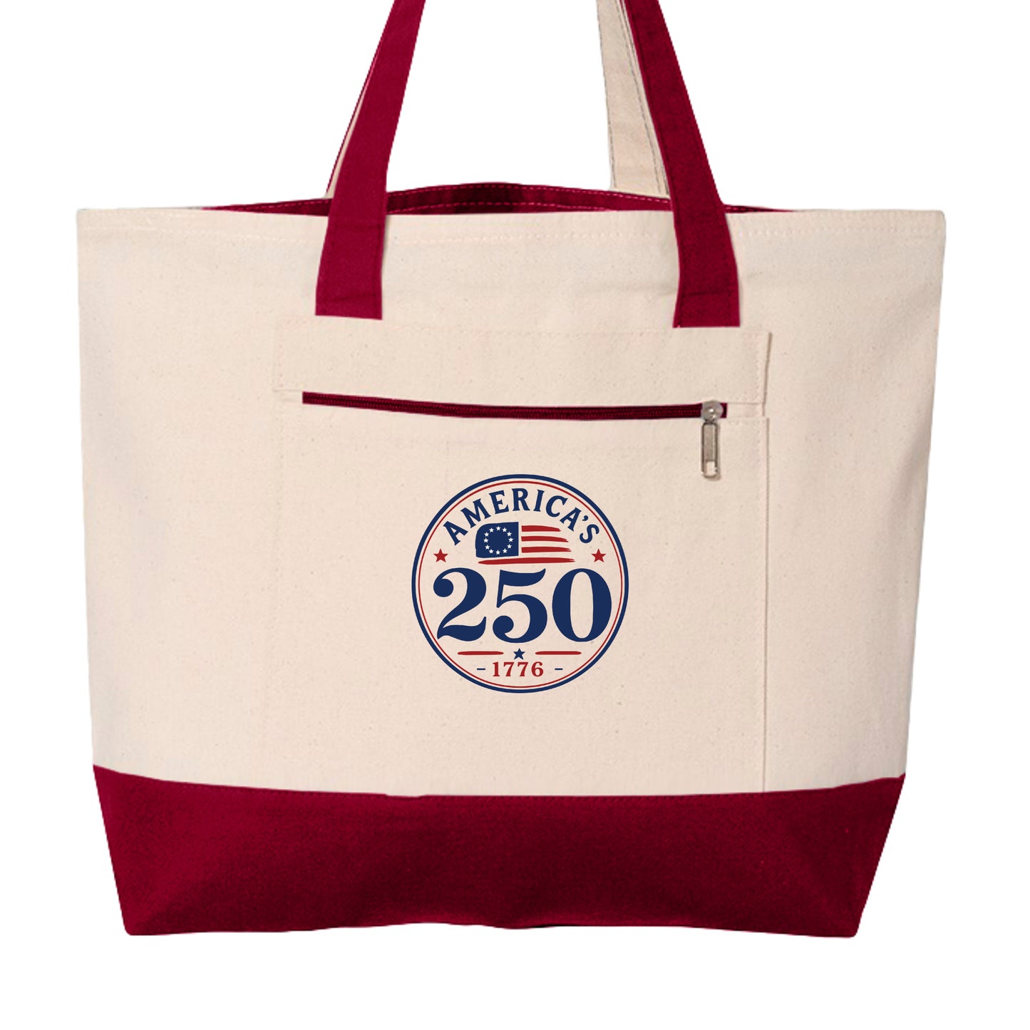 Natural/ Red - Q1300 - FRONT