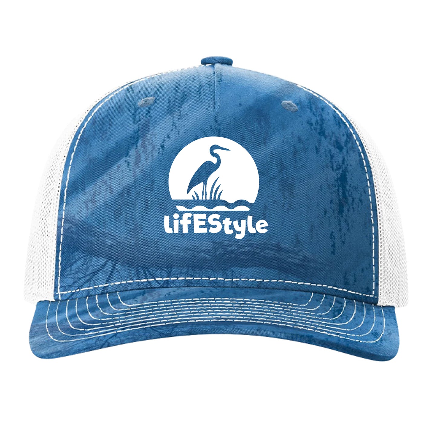 Realtree Fishing Light Blue/ White - 112PFP - FRONT