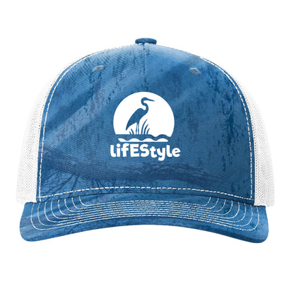 Realtree Fishing Light Blue/ White - 112PFP - FRONT